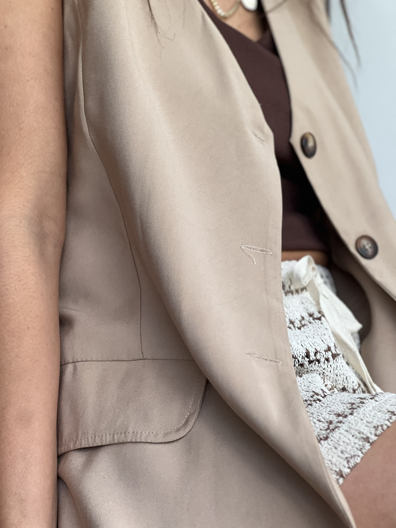 Maxi chaleco Mykonos - Imagen 3